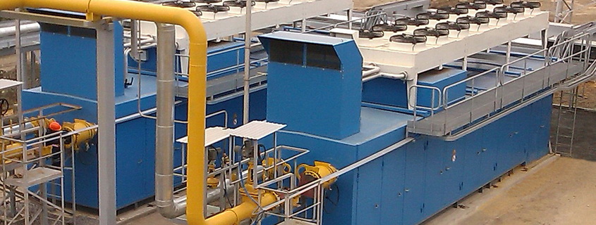 Booster compressor station